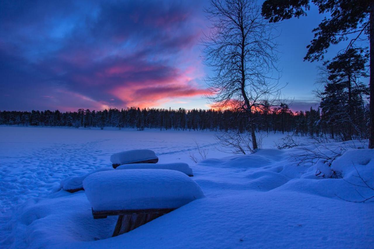 Moekki - The White Blue Wilderness Lodge Inari Exterior photo